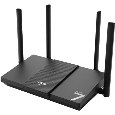Router Inalámbrico Asus RT-BE50/ WiFi 7/ 3600Mbps/ 2.4GHz 5GHz/ 4 Antenas/ WiFi 802.11be/ax/ac/n/a/